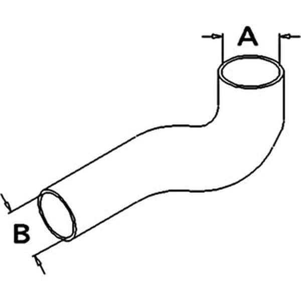 Aftermarket Lower Radiator Hose Fits Massey Ferguson MF Tractor 3080 3090 VPE4161 3382985M1 - main